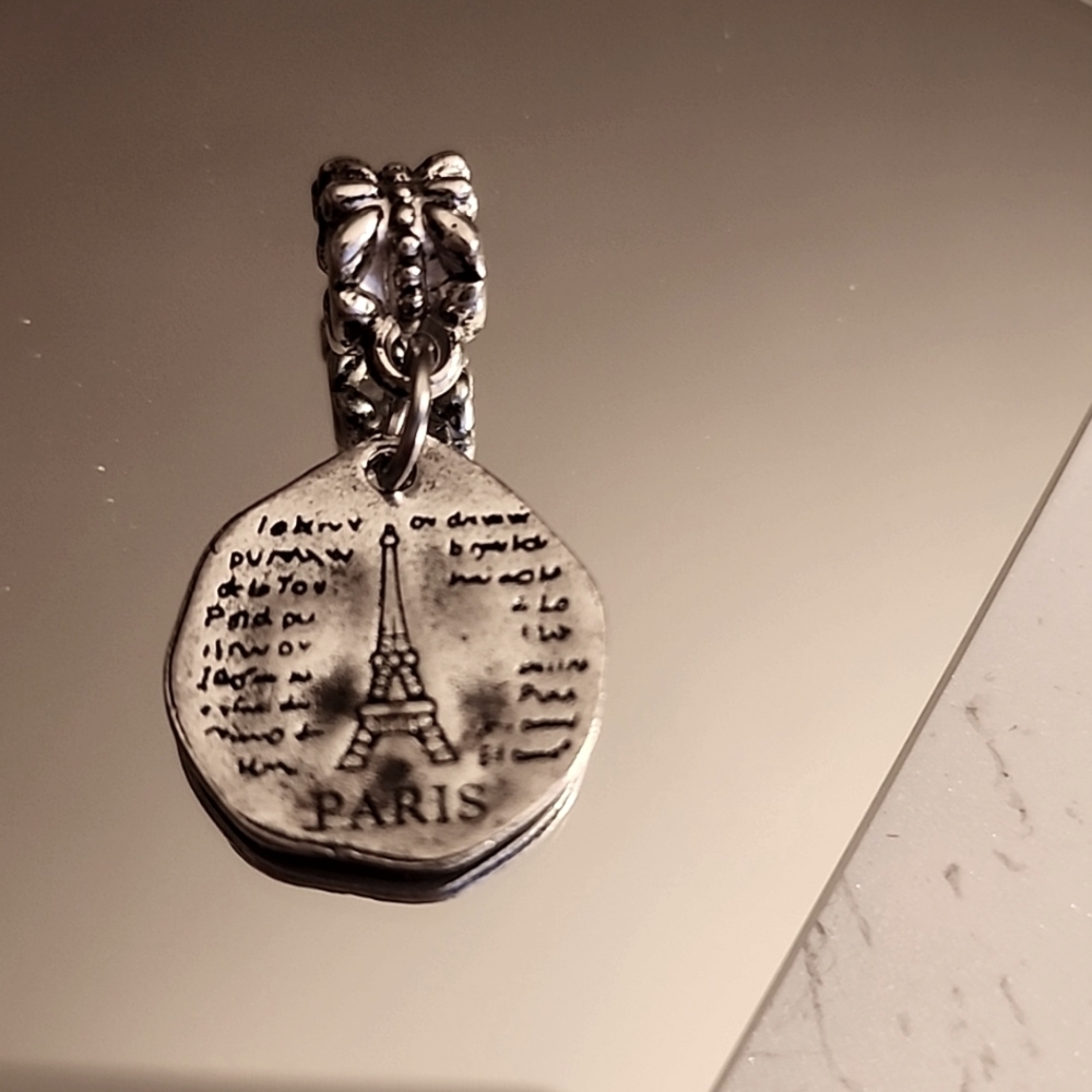 Paris CHARM Bracelet Charm Compatable With Pandora And other Charm Syst